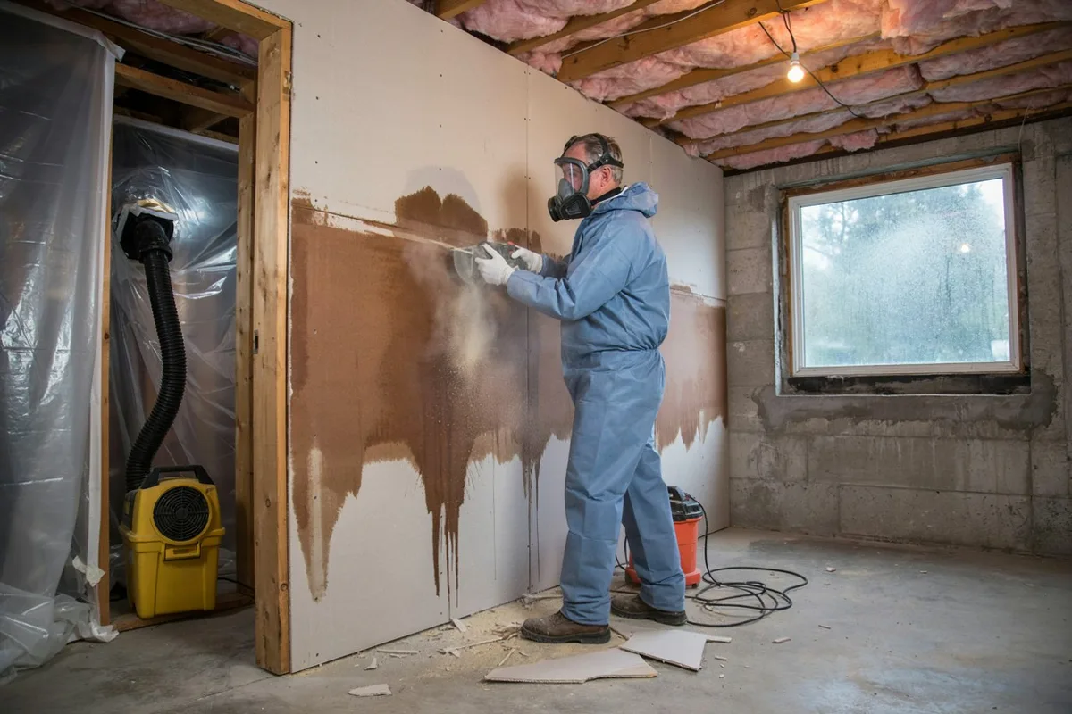 Black mold removal in Metairie, LA